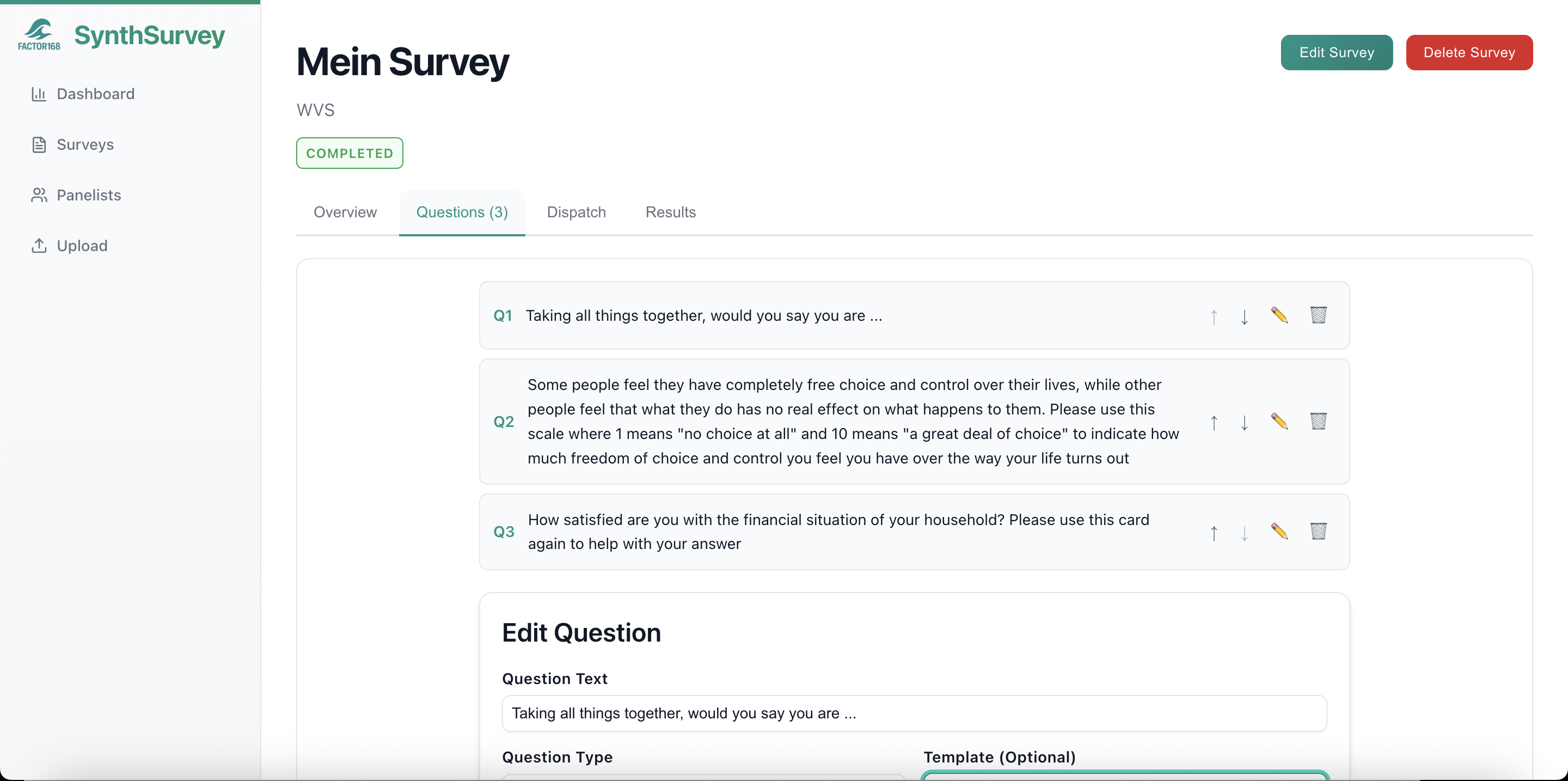 SynthSurvey Screenshot 3